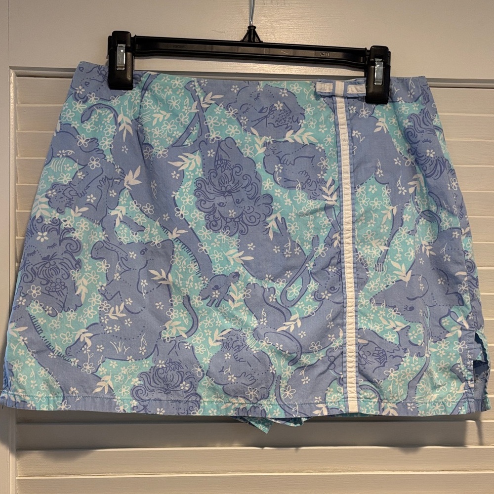 Lululemon Blue Athletic Mini Skirt Size 4